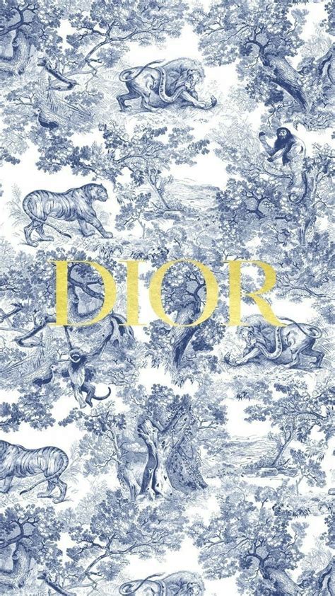 blue dior background.